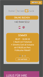Mobile Screenshot of ferienglueck.at