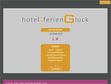 Tablet Screenshot of ferienglueck.at